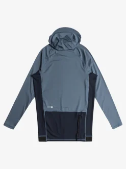 Quiksilver Storm Tripper Hooded Long Sleeve Surf Top Bering Sea Outlet
