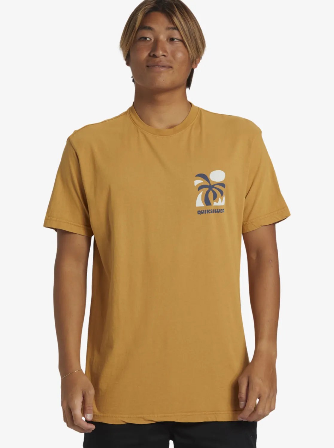 Quiksilver Summer Hope T-Shirt Mustard Shop