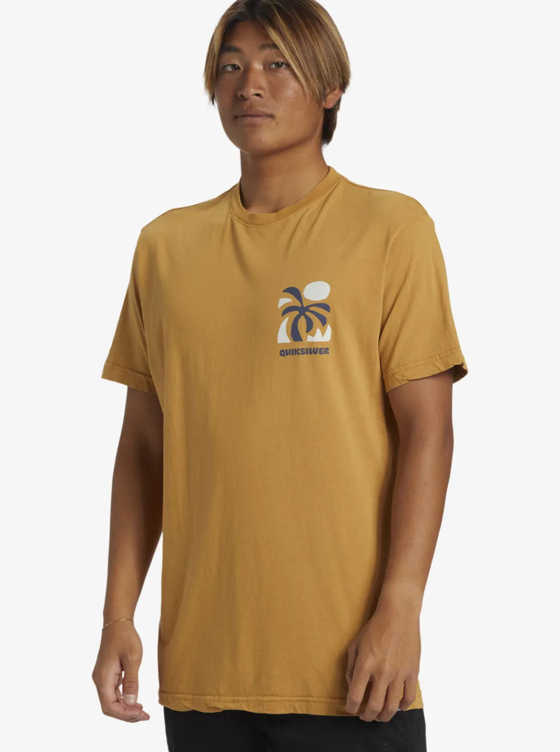 Quiksilver Summer Hope T-Shirt Mustard Shop