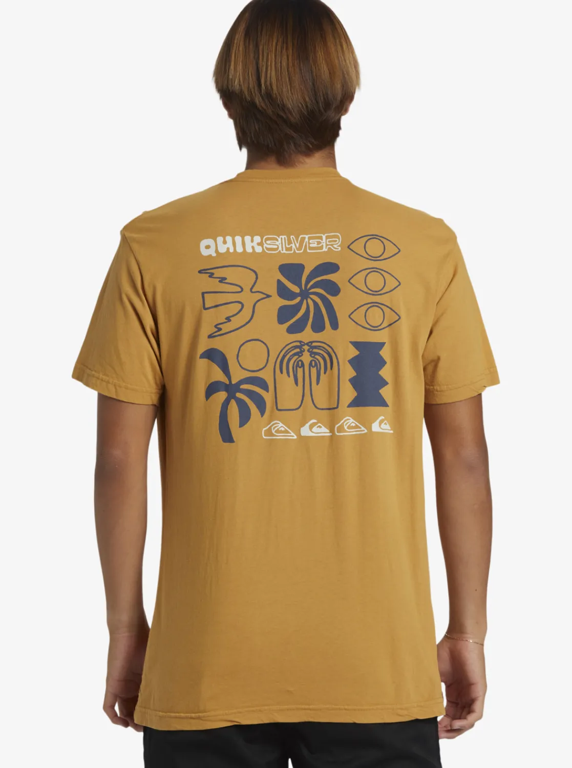 Quiksilver Summer Hope T-Shirt Mustard Shop