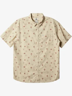 Quiksilver Summer Petals Short Sleeve Shirt Birch Best Sale