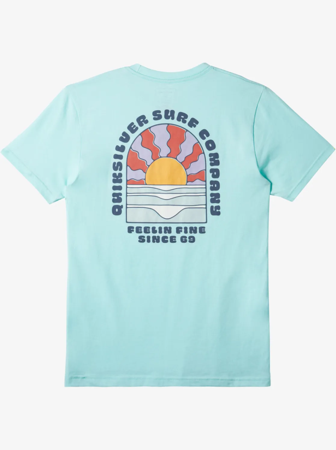 Quiksilver Sunset Dreams T-Shirt Beach Glass Heather Sale