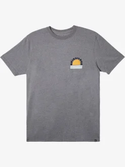 Quiksilver Sunset Dreams T-Shirt Medium Grey Heather Cheap