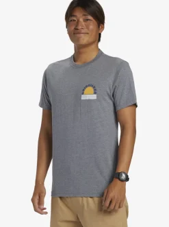 Quiksilver Sunset Dreams T-Shirt Medium Grey Heather Cheap