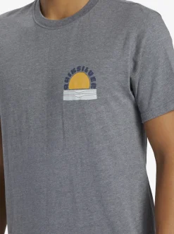 Quiksilver Sunset Dreams T-Shirt Medium Grey Heather Cheap