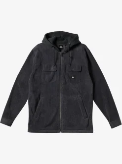 Quiksilver Super Swell Zip-Up Hoodie Black Super Swell Fashion