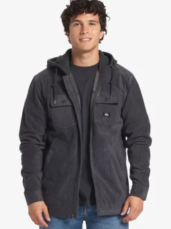 Quiksilver Super Swell Zip-Up Hoodie Black Super Swell Fashion