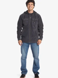 Quiksilver Super Swell Zip-Up Hoodie Black Super Swell Fashion