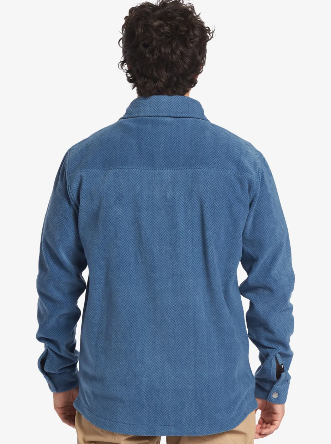 Quiksilver Surf Days Long Sleeve Fleece Shirt Midnight Navy Surf Days Cheap