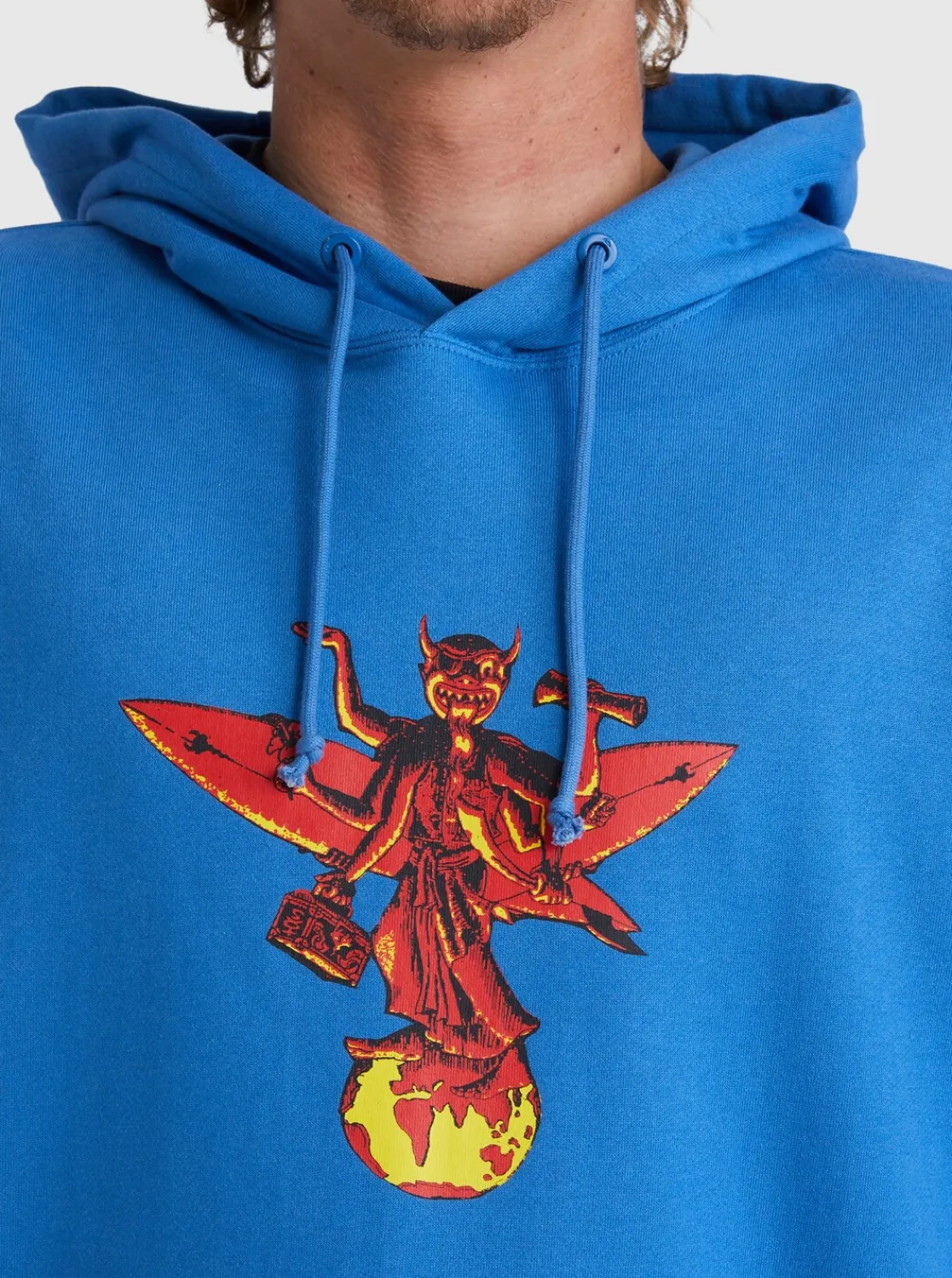 Quiksilver Surfer'S Of Fortune Hoodie Star Sapphire Clearance