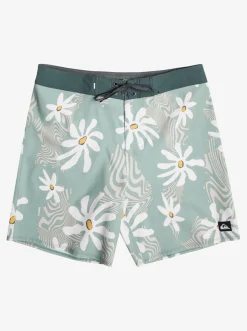 Quiksilver Surfsilk 69 18" Boardshorts Iceberg Green Hot