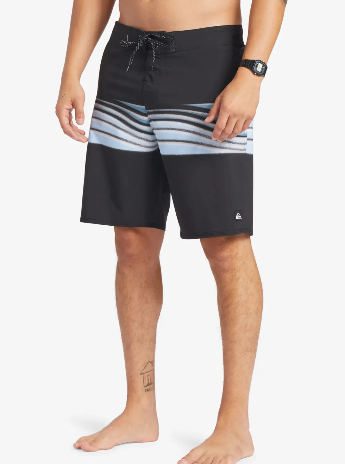 Quiksilver Surfsilk Air Brush 19" Boardshorts Black Store
