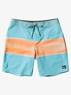 Quiksilver Surfsilk Air Brush 19" Boardshorts Angel Blue Outlet