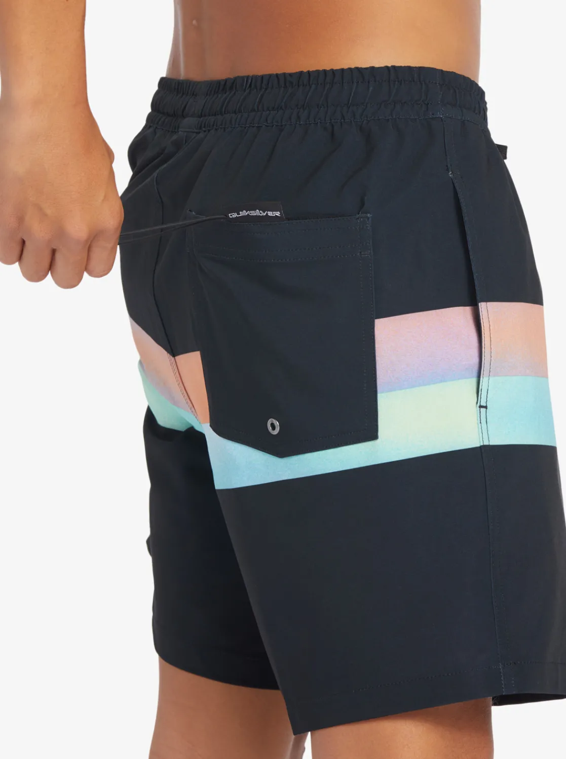 Quiksilver Surfsilk Air-Brush 17" Volleys For Men Black Discount