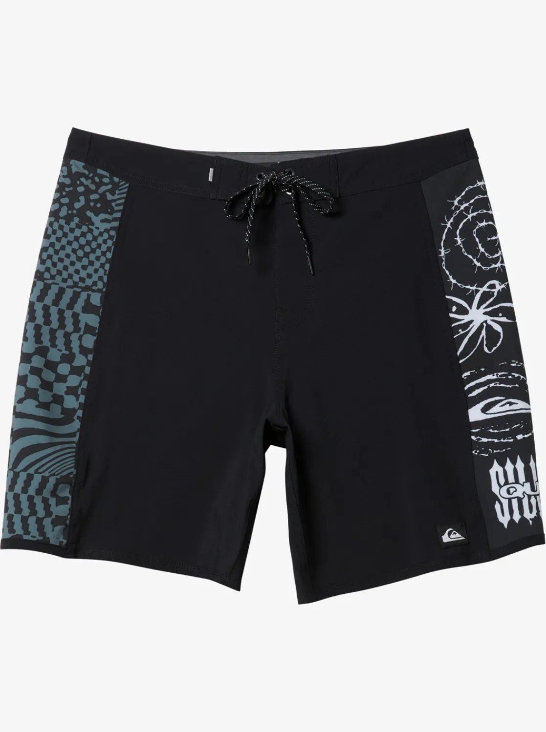 Quiksilver Surfsilk Arch 18" Boardshorts Black Flash Sale