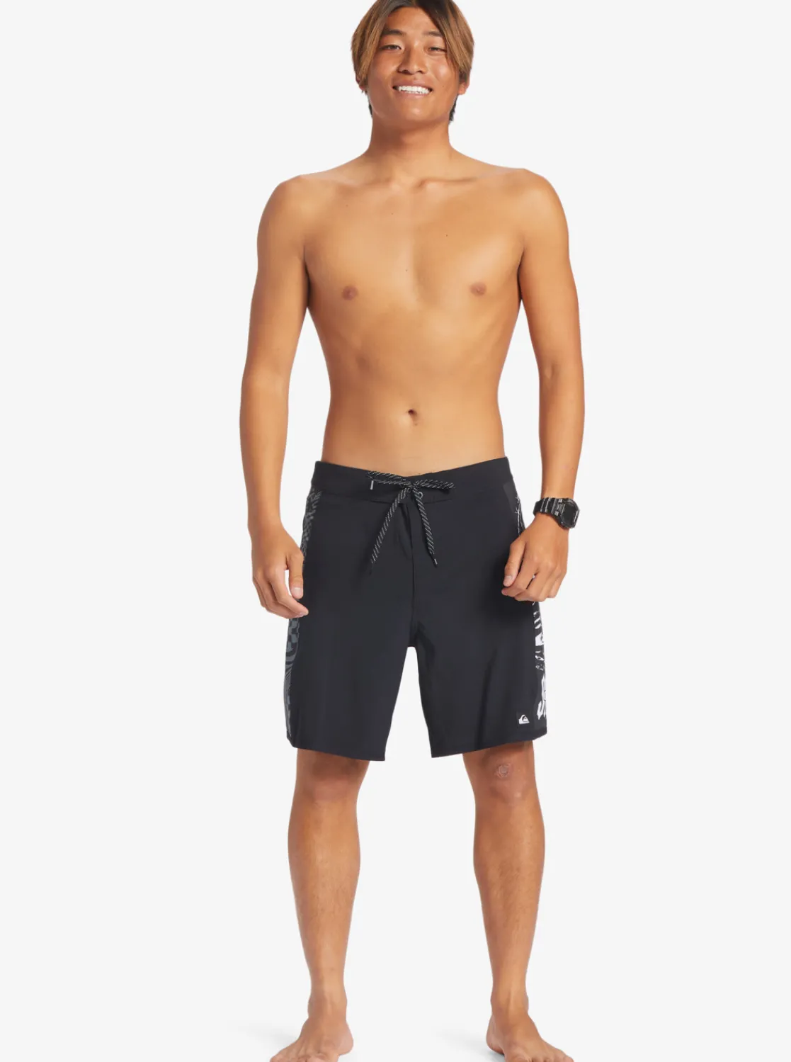 Quiksilver Surfsilk Arch 18" Boardshorts Black Flash Sale