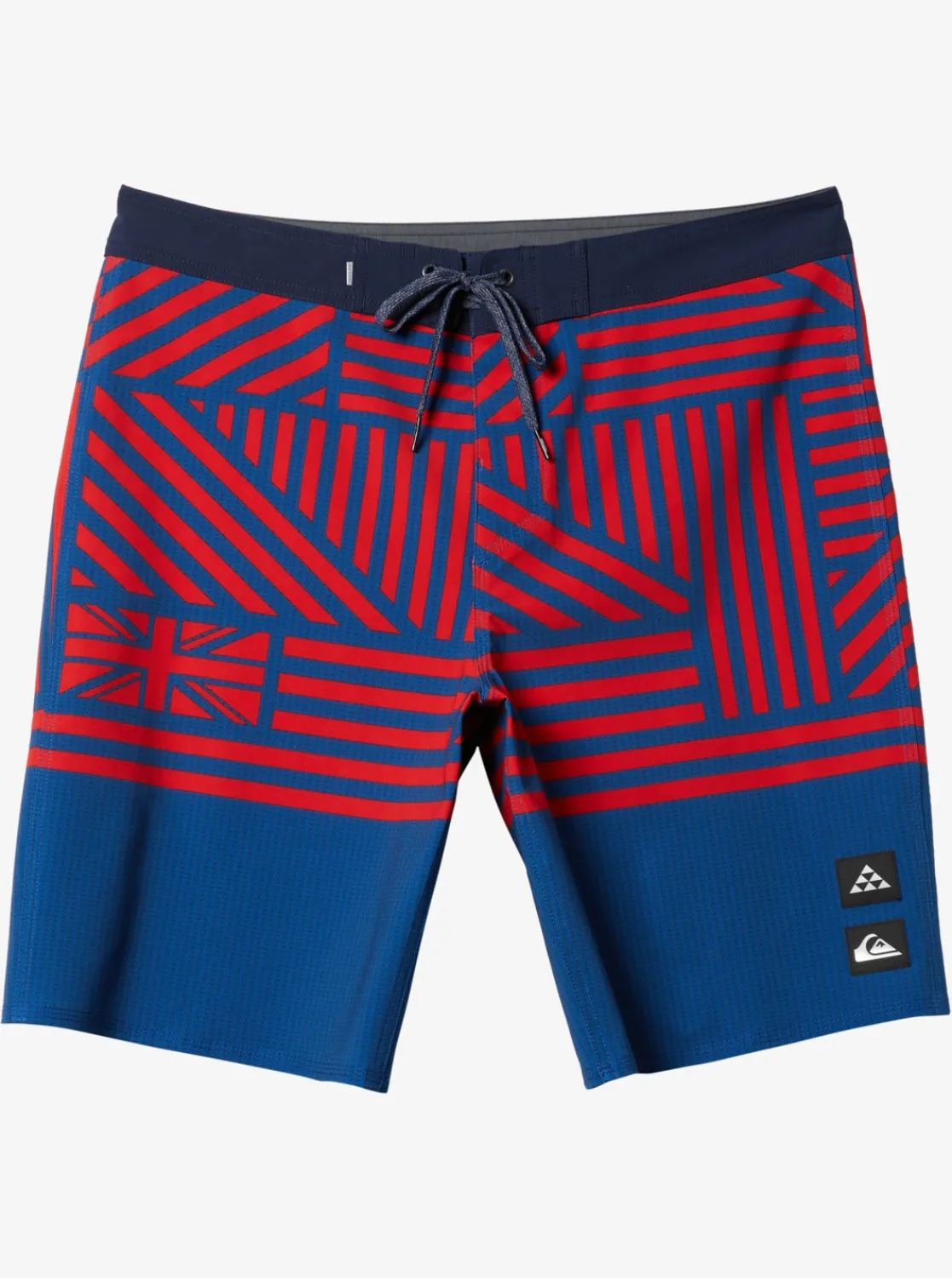 Quiksilver Surfsilk Hawaii Flag 20 20" Boardshorts Estate Blue Shop
