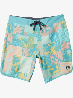 Quiksilver Surfsilk Hawaii Scallop 19 19" Boardshorts Reef Waters Shop