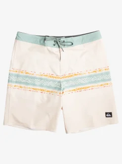 Quiksilver Surfsilk Mesa Stripe 19" Boardshorts Birch Sale