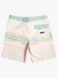 Quiksilver Surfsilk Mesa Stripe 19" Boardshorts Birch Sale