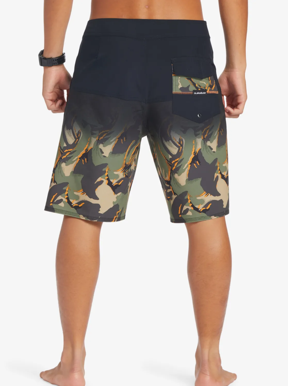Quiksilver Surfsilk Panel 20" Boardshorts Black Online