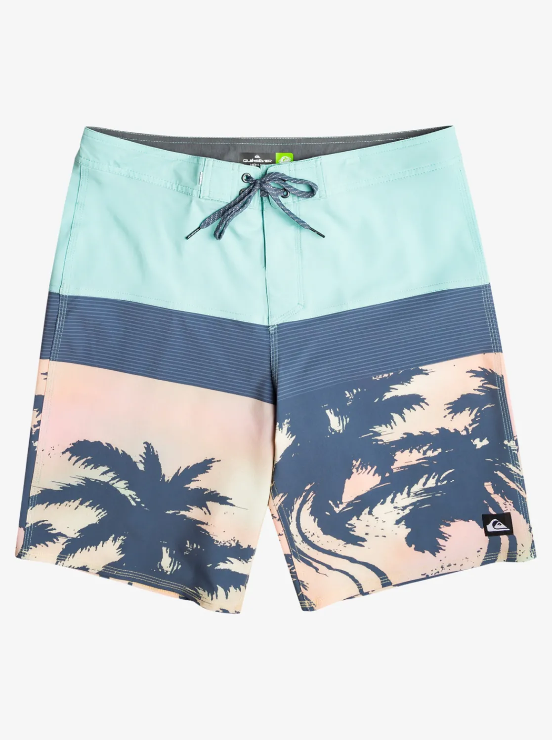Quiksilver Surfsilk Panel 20" Boardshorts Pastel Turquoise Best