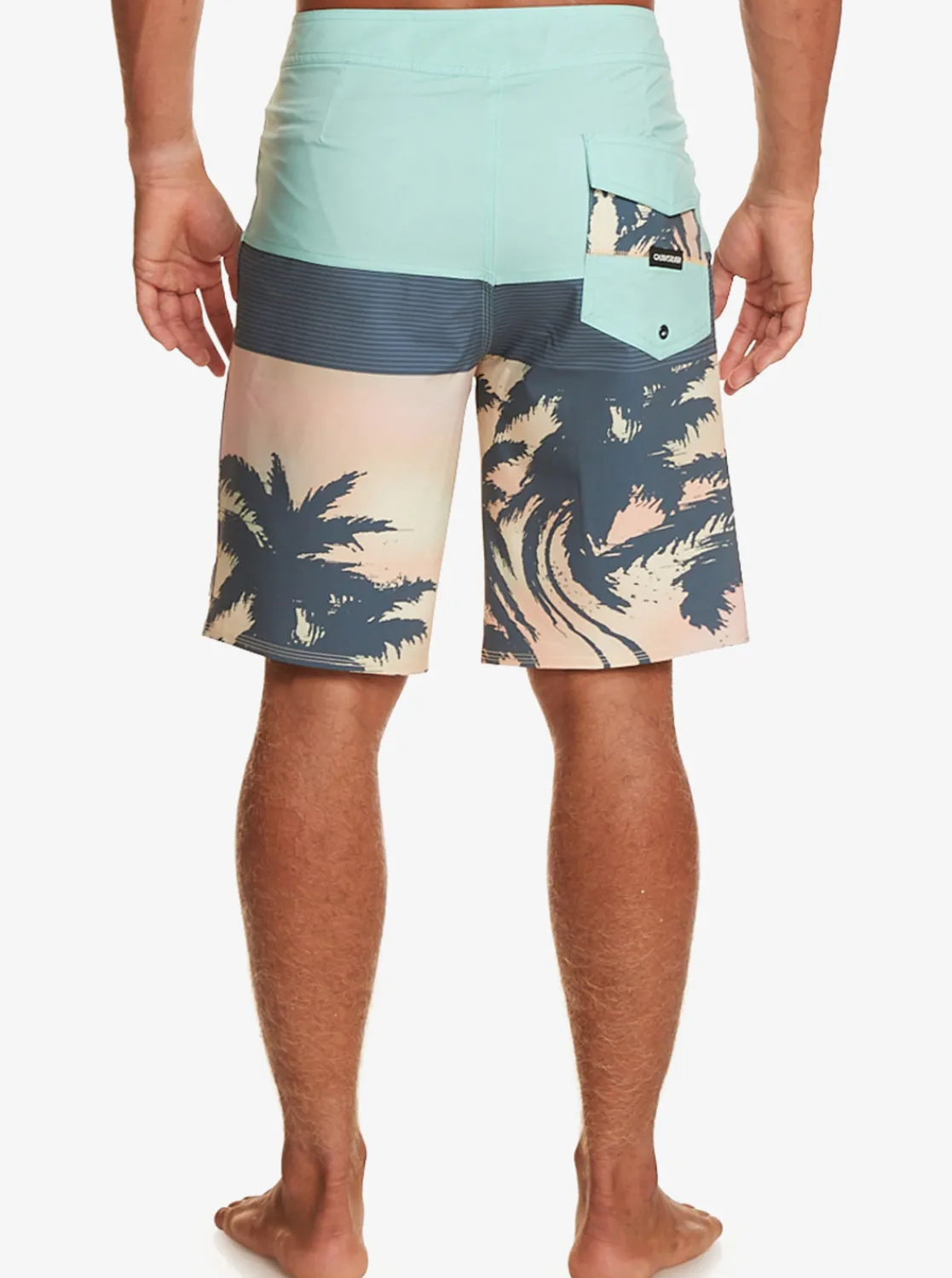 Quiksilver Surfsilk Panel 20" Boardshorts Pastel Turquoise Best