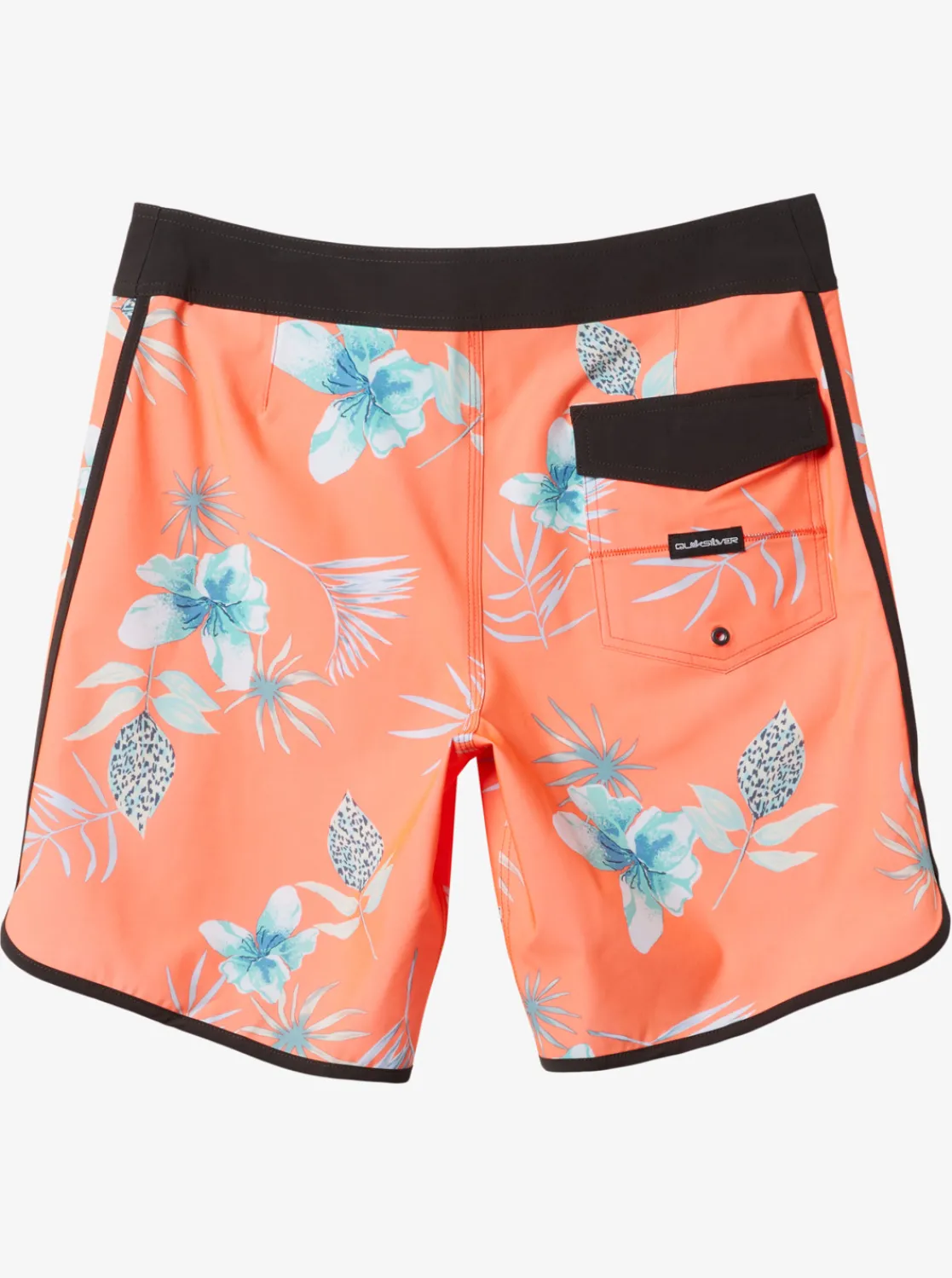 Quiksilver Surfsilk Scallop 19" Boardshorts Fiery Coral Fashion
