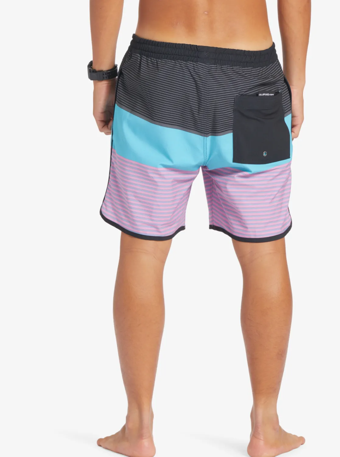 Quiksilver Surfsilk Tijuana 17" Volleys Black Shop