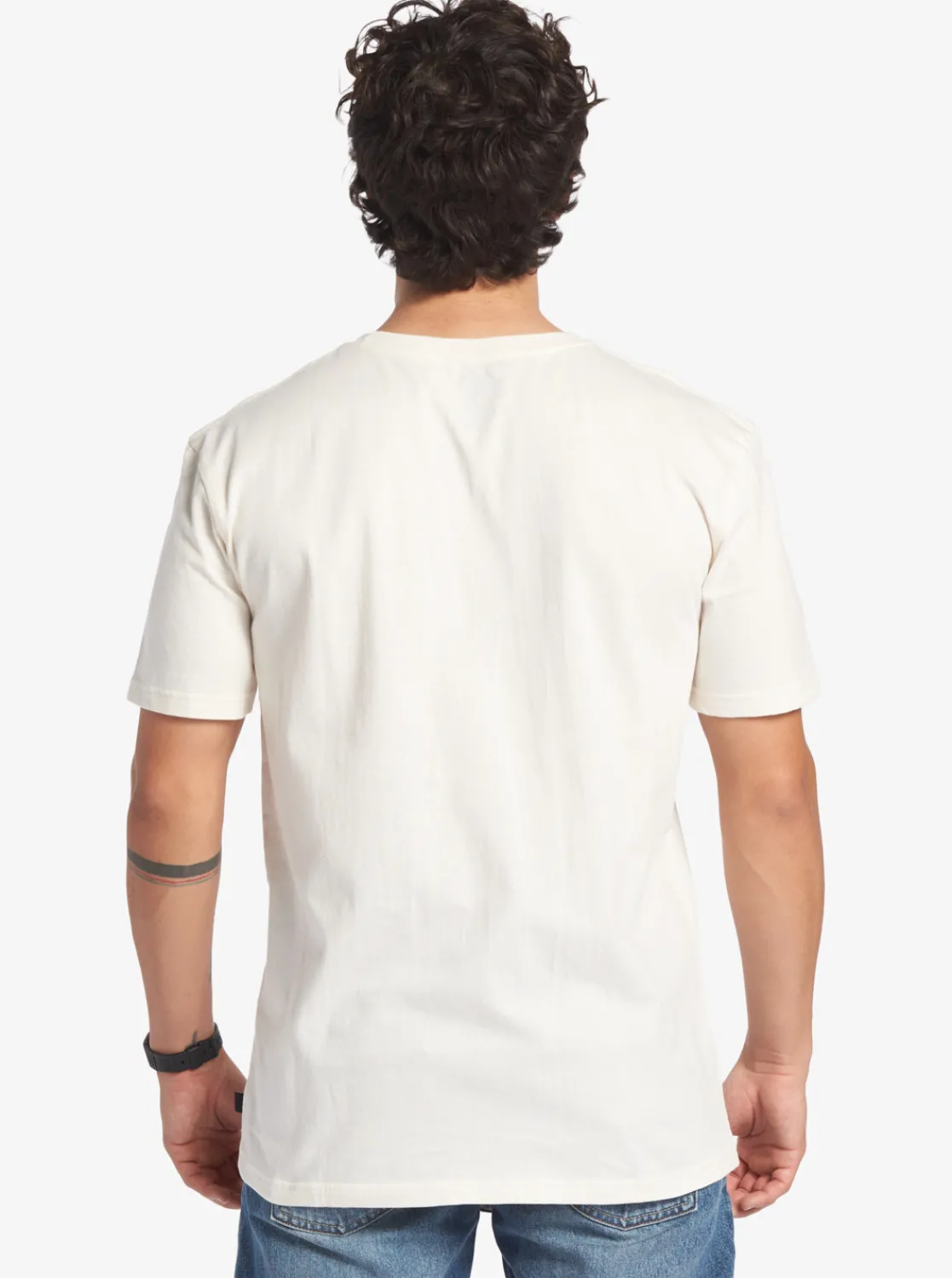 Quiksilver Swell Vision Stripe Pocket T-Shirt Gardenia Outlet