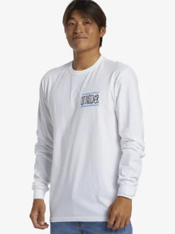 Quiksilver Taking Roots Long Sleeve T-Shirt White Store