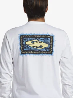 Quiksilver Taking Roots Long Sleeve T-Shirt White Store