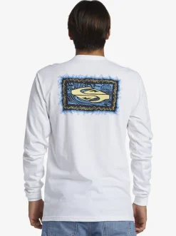 Quiksilver Taking Roots Long Sleeve T-Shirt White Store