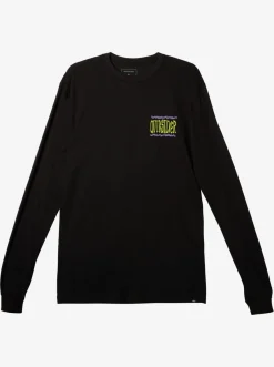 Quiksilver Taking Roots Long Sleeve T-Shirt Black Cheap