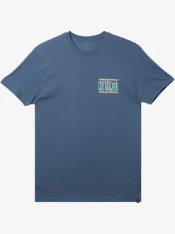 Quiksilver Taking Roots T-Shirt Bering Sea Best