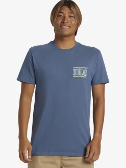 Quiksilver Taking Roots T-Shirt Bering Sea Best