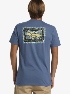 Quiksilver Taking Roots T-Shirt Bering Sea Best