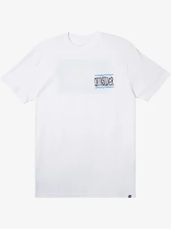 Quiksilver Taking Roots T-Shirt White Outlet