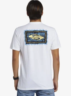 Quiksilver Taking Roots T-Shirt White Outlet