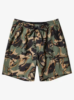 Quiksilver Taxer Cargo 18" Amphibian Boardshorts Camo - Plage Cheap