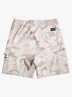 Quiksilver Taxer Cargo 18" Amphibian Boardshorts Birch Store