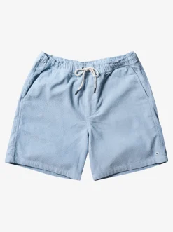 Quiksilver Taxer Cord Shorts Celestial Blue Discount