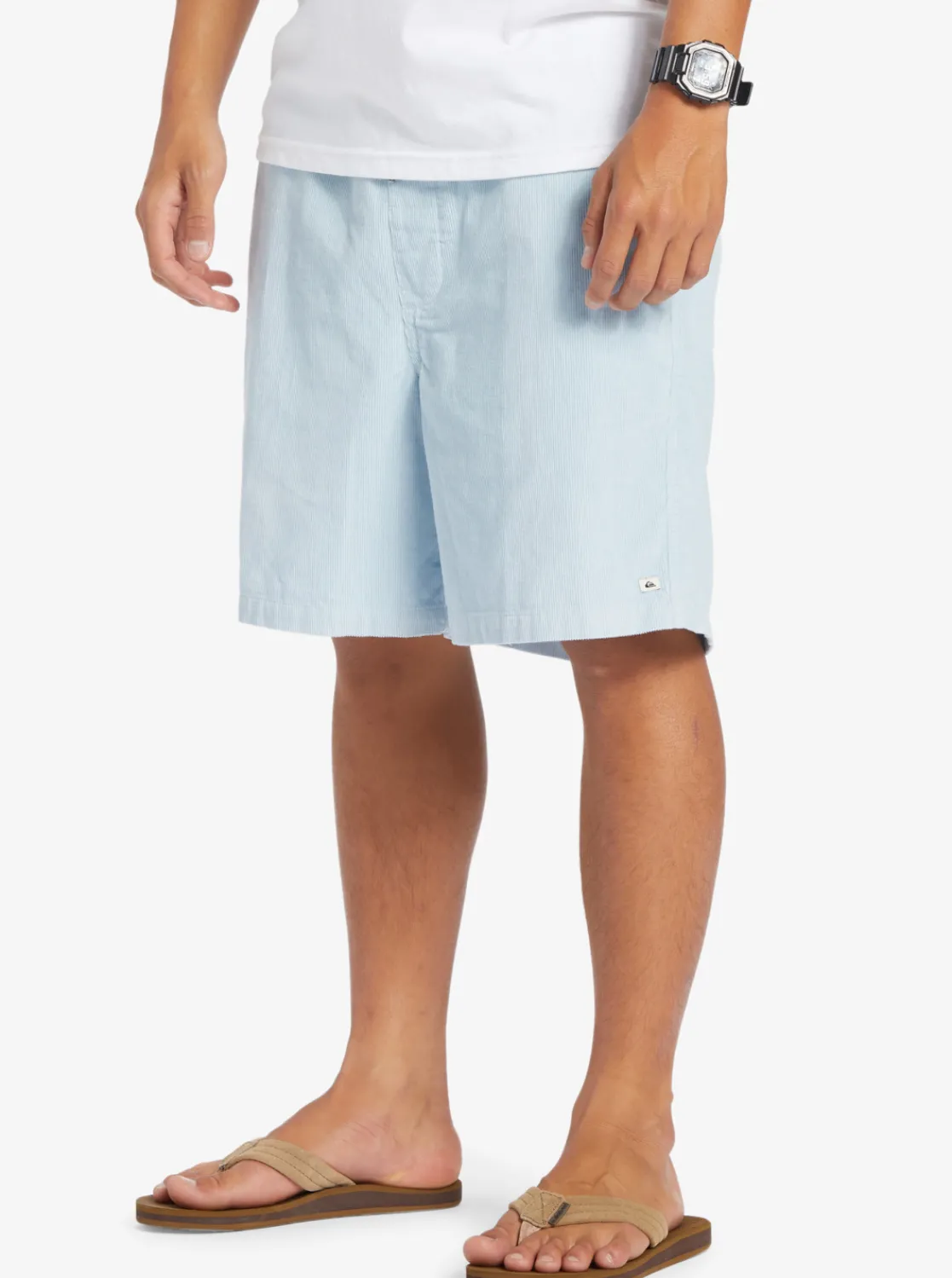 Quiksilver Taxer Cord Shorts Celestial Blue Discount