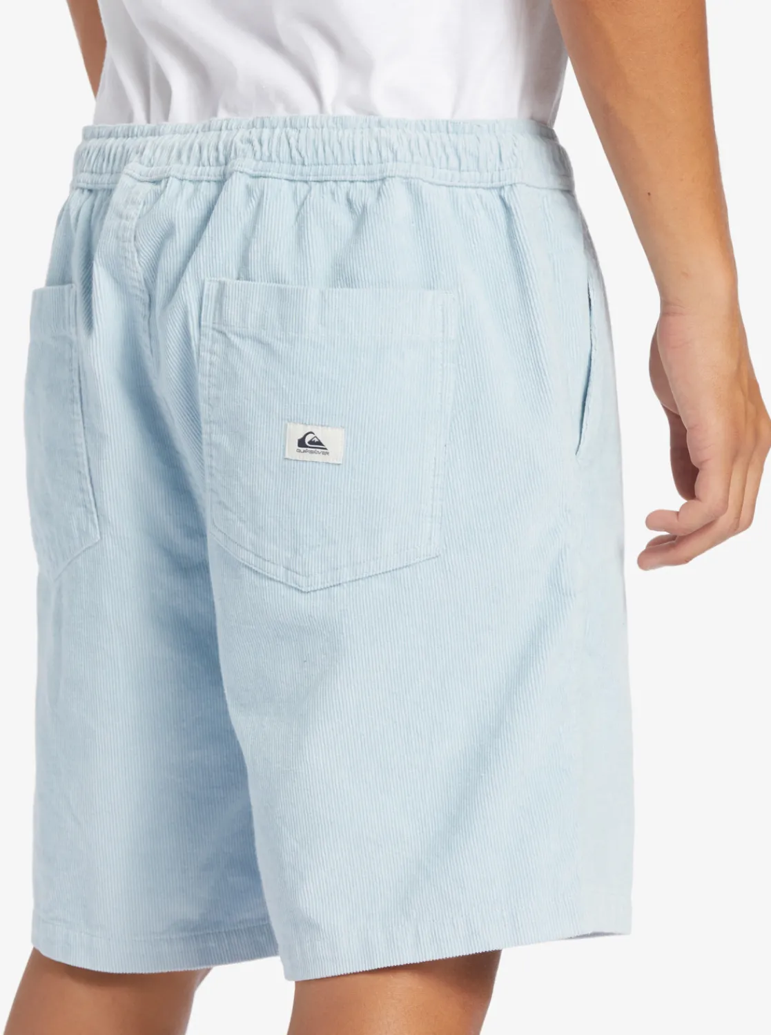 Quiksilver Taxer Cord Shorts Celestial Blue Discount