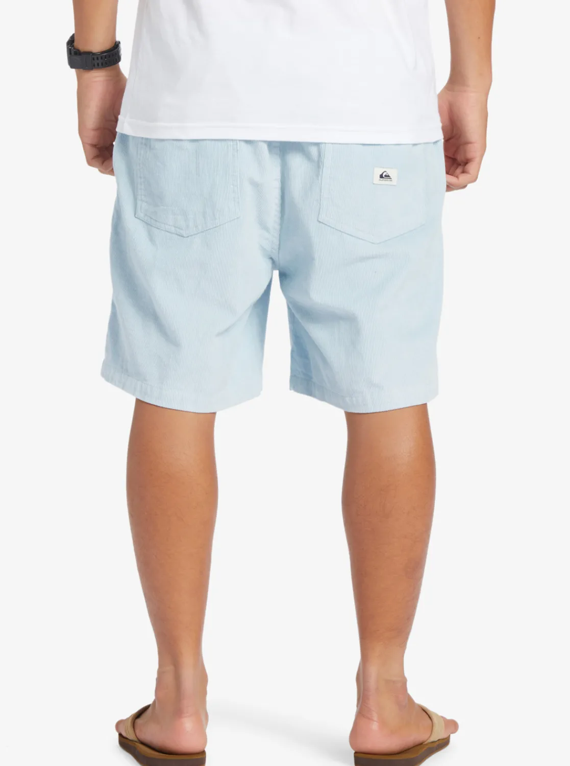 Quiksilver Taxer Cord Shorts Celestial Blue Discount