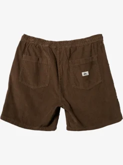 Quiksilver Taxer Cord Shorts Major Brown Cheap