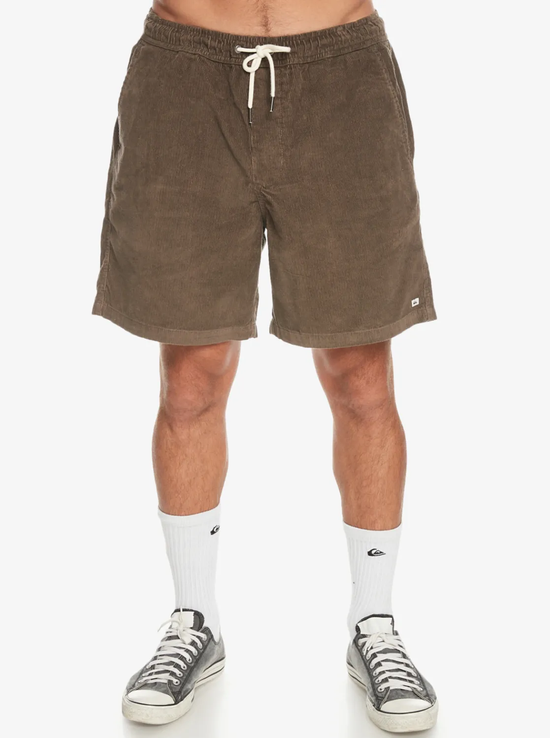 Quiksilver Taxer Cord Shorts Major Brown Cheap