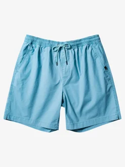 Quiksilver Taxer Elastic Waist Shorts Cameo Blue Fashion