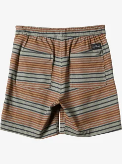 Quiksilver Taxer Print 18" Amphibian Boardshorts Horizon Birch Taxer Flash Sale