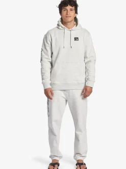 Quiksilver The Original Hoodie White Marble Heather Shop